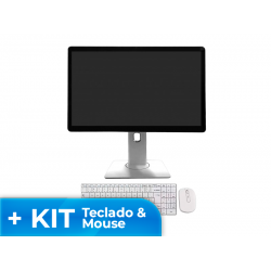 Computador All In One Thinkview Touchscreen - Celeron 16 GB SSD 120 GB Tela 23.8”