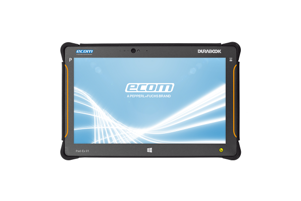 Tablet Industrial - ECOM Instrumens Pad-Ex 01 P8 D2 para Divisão 2 Windows