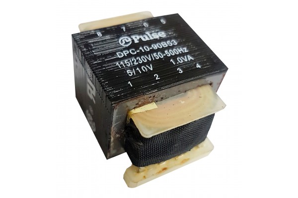 Transformador de Potência Pulse DPC-10-90B53 115V-230V 5V-10V 1.0VA