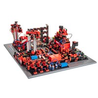 Kit de robotica FischerTechnik - plataforma de indústria 4.0 em 9v