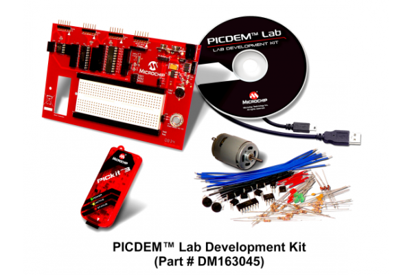 Placa de Desenvolvimento Microchip DM163045 PICDEM Lab