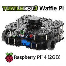 Robô Raspberry Pi 4 TURTLEBOT3 Waffle Robotis RPi4 2GB