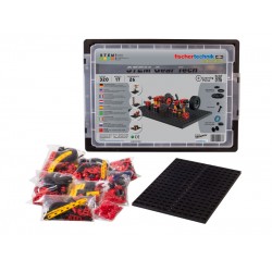 Kit Robotica Fischertechnik - 17 modelos 320 peças 26 experimentos