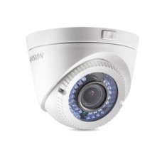 Câmera de Segurança Dome Hikvision DS-2CE56C2T-VFIR3 HD 720p IR 40m 2.8-12mm