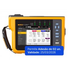 Analisador de Qualidade de Energia Fluke 1773 + Pontas de Corrente