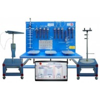 Bancada Didática Antena para treinamento controlado por computador Edibon EANC
