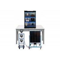 Bancada Didática Aplicação de Rede Fotovoltaica Isolada Edibon AEL SAPV