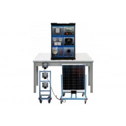 Bancada Didática Aplicação de Rede Fotovoltaica Isolada Edibon AEL SAPV