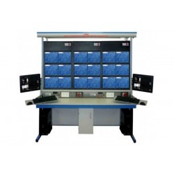 Bancada Didática Integrada de Eletrônica e Eletricidade Básica Ediibon LIEBA