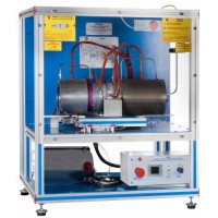 Bancada Didática Turbina a gás de fluxo axial controlada por computador Edibon TGFAC