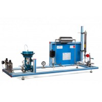 Bancada Didática de Controle de Processos para o Estudo de Pressão Controlada por Computador Edibon UCP-P