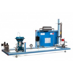 Bancada Didática de Controle de Processos para o Estudo de Pressão Controlada por Computador Edibon UCP-P