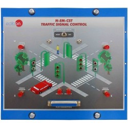 Bancada Didática de Controle de Sinal de Trânsito Edibon N EM CST