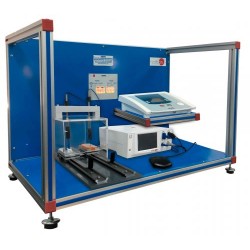 Bancada Didática de Ensino de Resposta Elétrica Biomédica Controlada por Computador Edibon BIERC