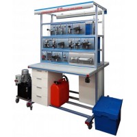 Bancada Didática de Hidráulica e Eletro-Hidráulica Edibon AE HD