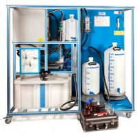 Bancada Didática de Processo de Biodiesel Controlado por Computador Edibon EBDC 