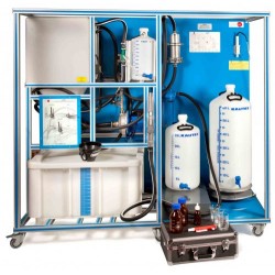 Bancada Didática de Processo de Biodiesel Controlado por Computador Edibon EBDC 