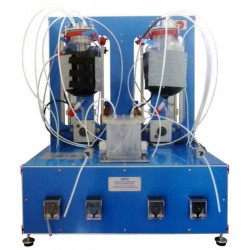 Bancada Didática de Processo de Biogás Controlado por Computador Edibon EBGC 