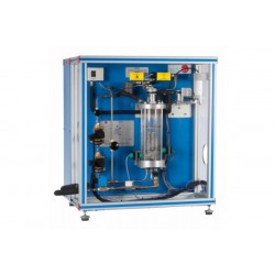 Bancada Didática de turbina a vapor controlada por computador Edibon TTVC