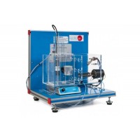 Bancada Didática para o Estudo do Coeficiente de Difusão e Transferência de Massa Líquida, Controlado por Computador Edibon QDTLC