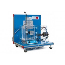 Bancada Didática para o Estudo do Coeficiente de Difusão e Transferência de Massa Líquida, Controlado por Computador Edibon QDTLC