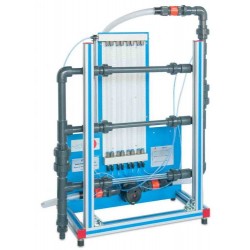 Bancada Didatica Basica para o Estudo de Rede de Tubulações Edibon FME23