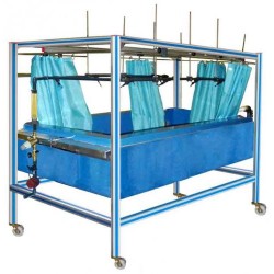 Bancada Didática de Hidrógrafos de Chuva Edibon RHU