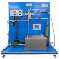 Bancada Didática de Controle de Temperatura do Fluxo de Água Edibon RYC TAG