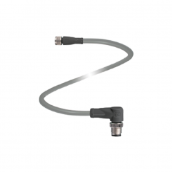 Cabo M12 M8 3 e 4 Pinos Pepperl Fuchs V31-GM-5M-PVC-V11-W 5M